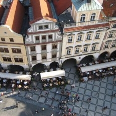 Houses in the Old Town Square