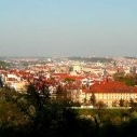 Prague panorama from the Petrin hill