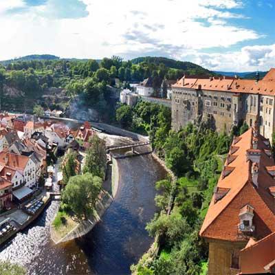 View from the castle tower